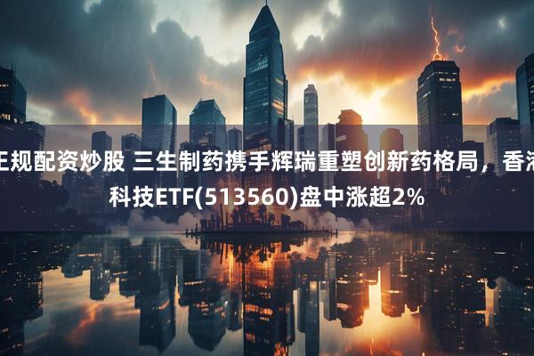 正规配资炒股 三生制药携手辉瑞重塑创新药格局，香港科技ETF(513560)盘中涨超2%