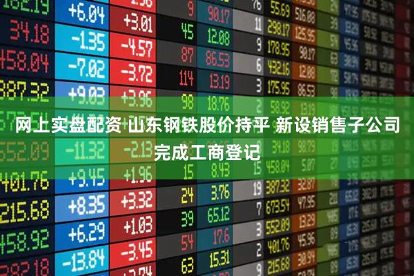 网上实盘配资 山东钢铁股价持平 新设销售子公司完成工商登记